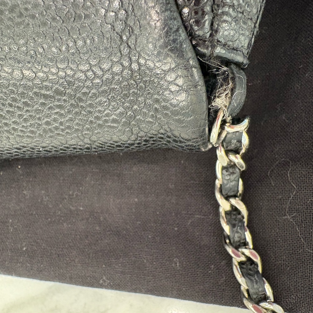 Chanel Black Wallet on a Chain - Picture 9 of 11